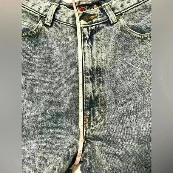 NWT 90’s Vintage Sasson High Rise Bow Ankle Jeans 100% cotton Size 9 - Picture 9 of 9